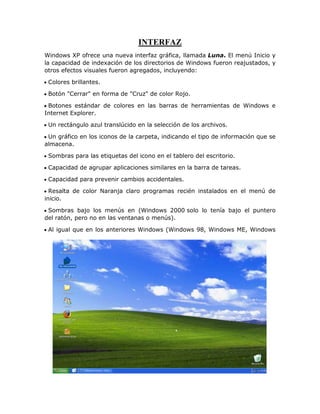 Windows xp | DOCX