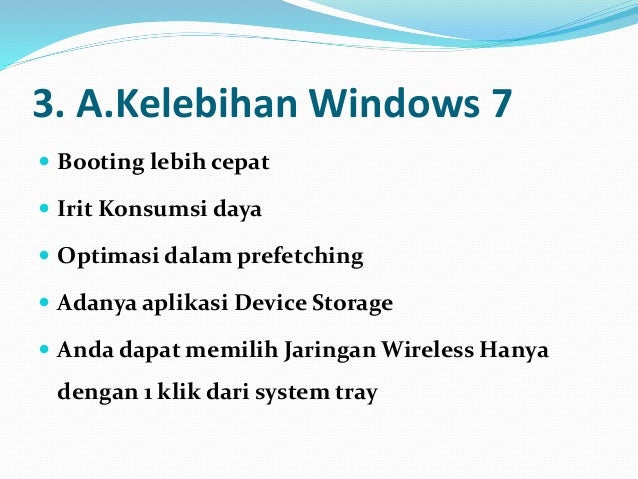 Windows Xp Dan Windows 7