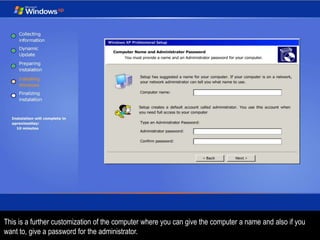 Windows xp installation | PPTX