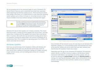 Windows XP security | PDF