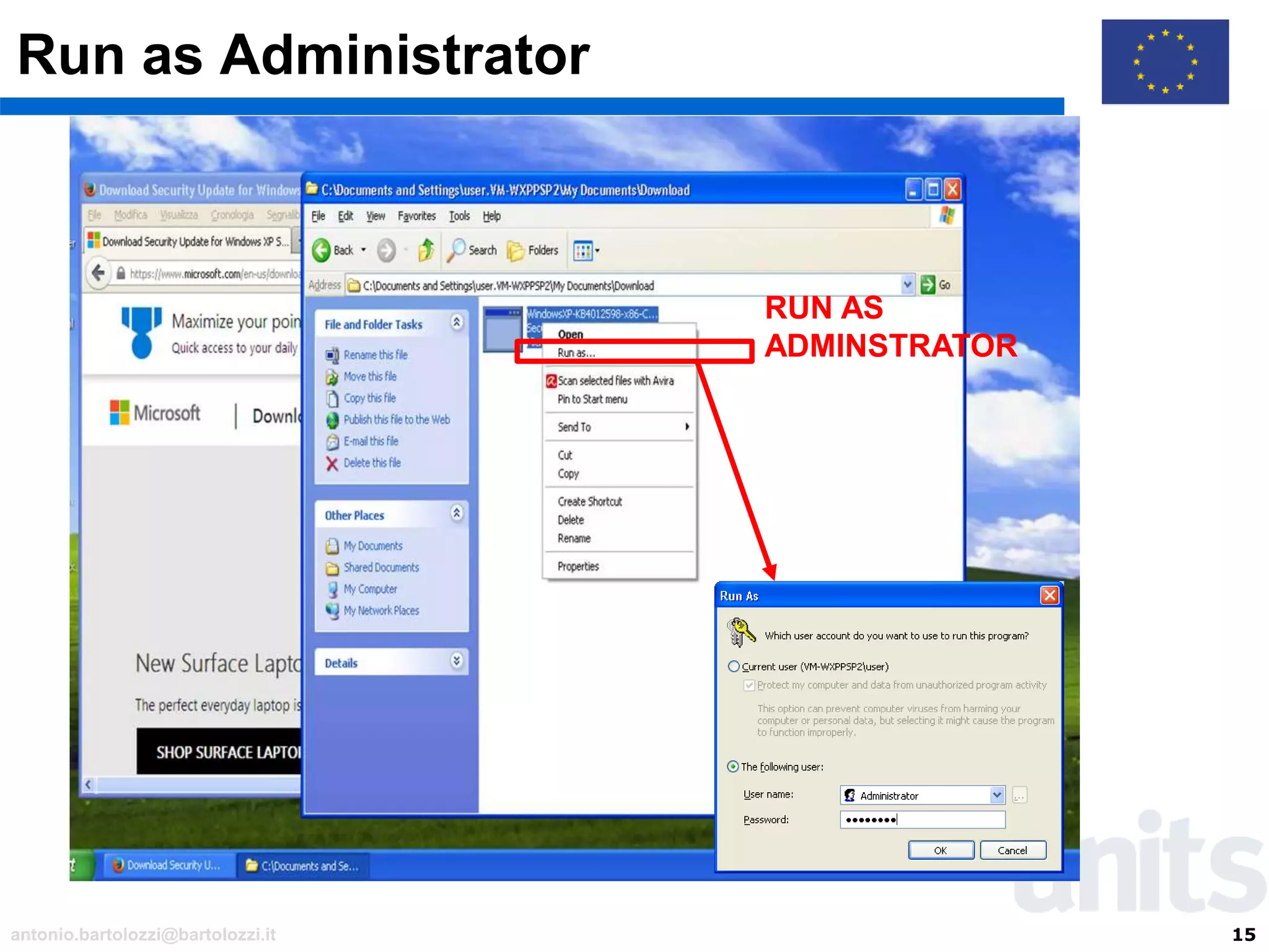 Windows xp/7 What can we do