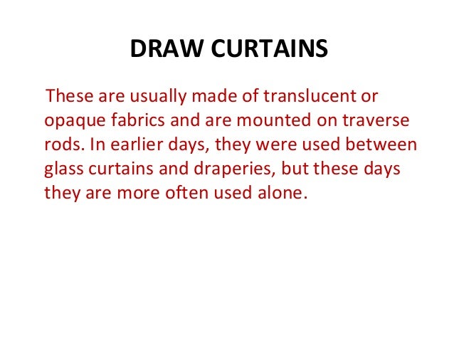 Draw The Curtains Meaning - alter playground