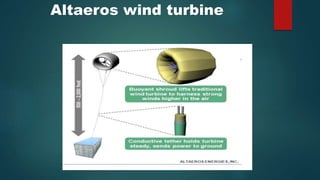 Altaeros wind turbine
 
