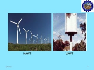 HAWT VAWT
9/4/2011 8
 