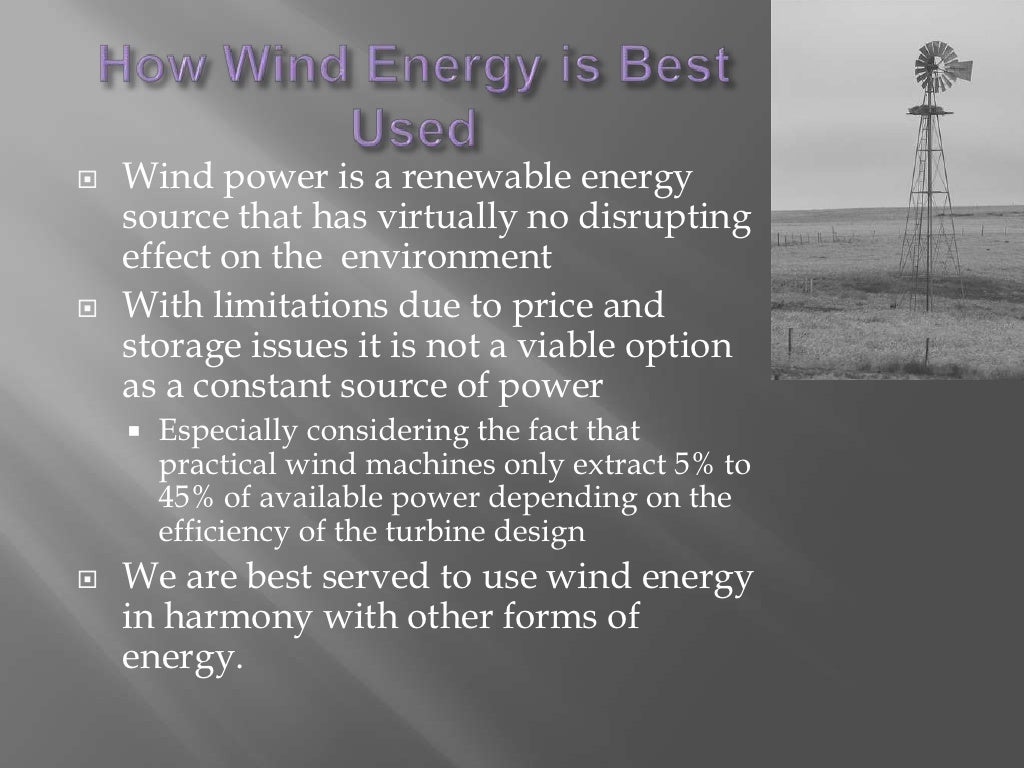 Wind Power Point Presentation