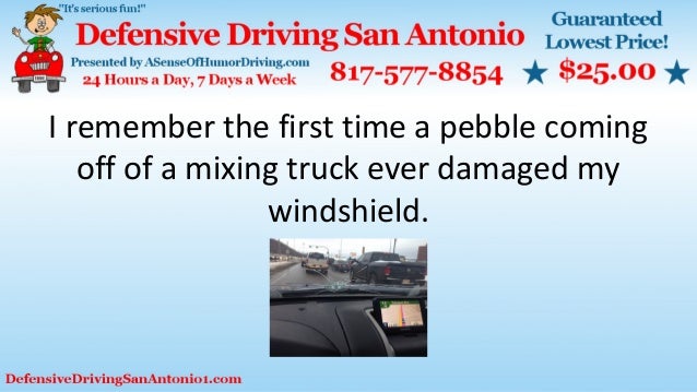 Defensive Driving San Antonio >> Windshield Care Tips Defensive Driving San Antonio >> Windshield Care Tips