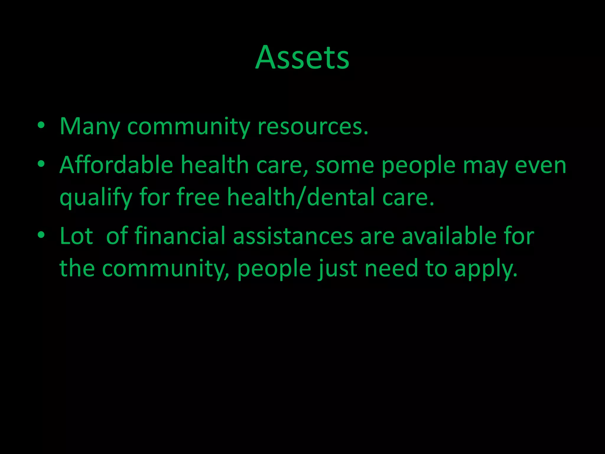 Bars are on almost every windows and door.