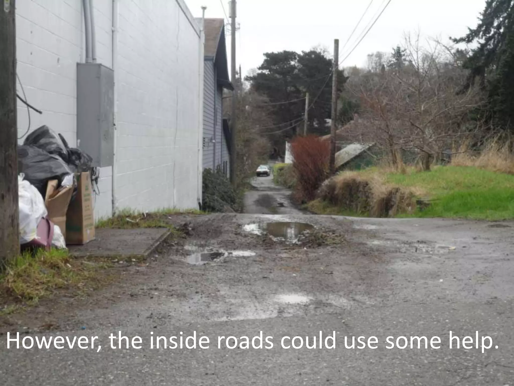 Lots of housing opportunities.