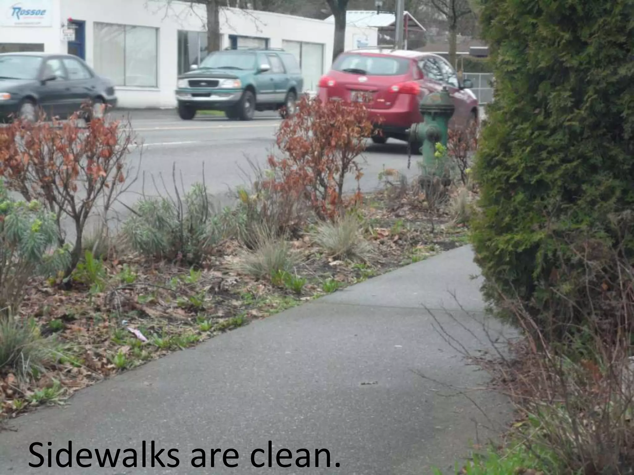 However, the inside roads could use some help.