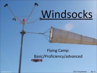 Windsocks Flying Camp: Basic/Proficiency/advanced CUO Tonya Brown  Apr 11 Adelaidebiplanes.com 