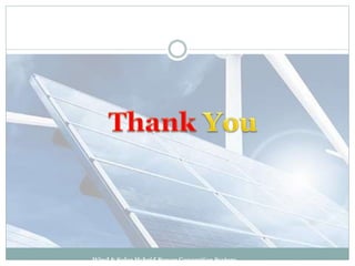 Wind & Solar Hybrid Power Generation System
 