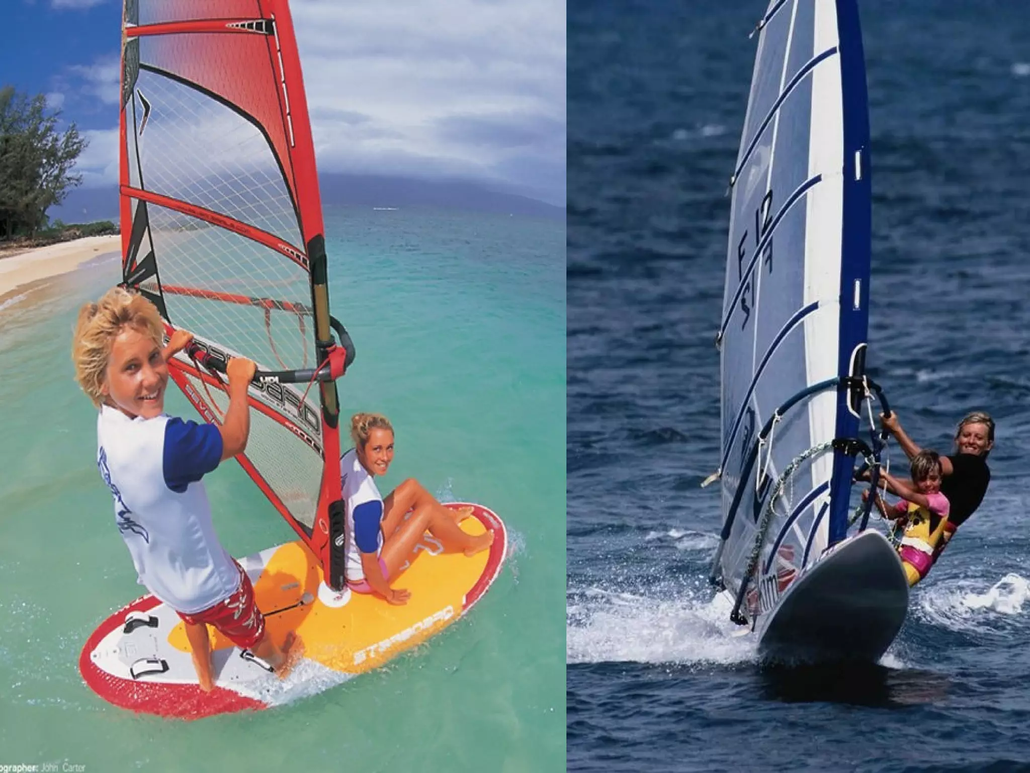 How windsurfing works?
Go downwind (go same direction with the wind) : easy!
GO UPWIND ???
 