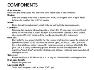 Wind turbine | PPTX