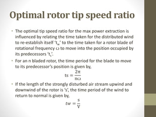 Wind turbine blade efficiency | PPTX