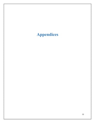 13
Appendices
 