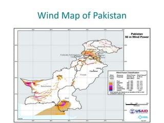Wind Map of Pakistan
 