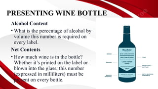Food and Beverage Services NC II: Wine Service | PPTX