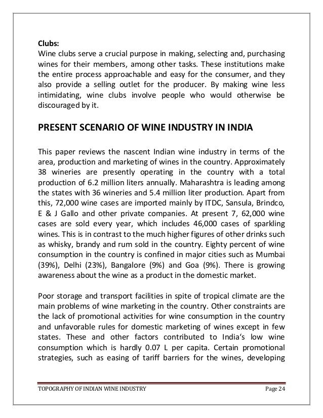 Short essay about wine image