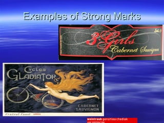 Examples of Strong Marks 