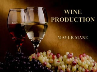 Wine production sale