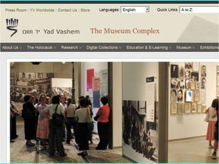 Update on the Jewish Heritage Network