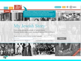 Update on the Jewish Heritage Network