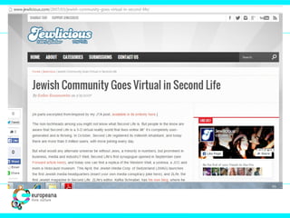 Controlled vocabularies: hubs
of Jewish Knowledge in the
Structured Web
 