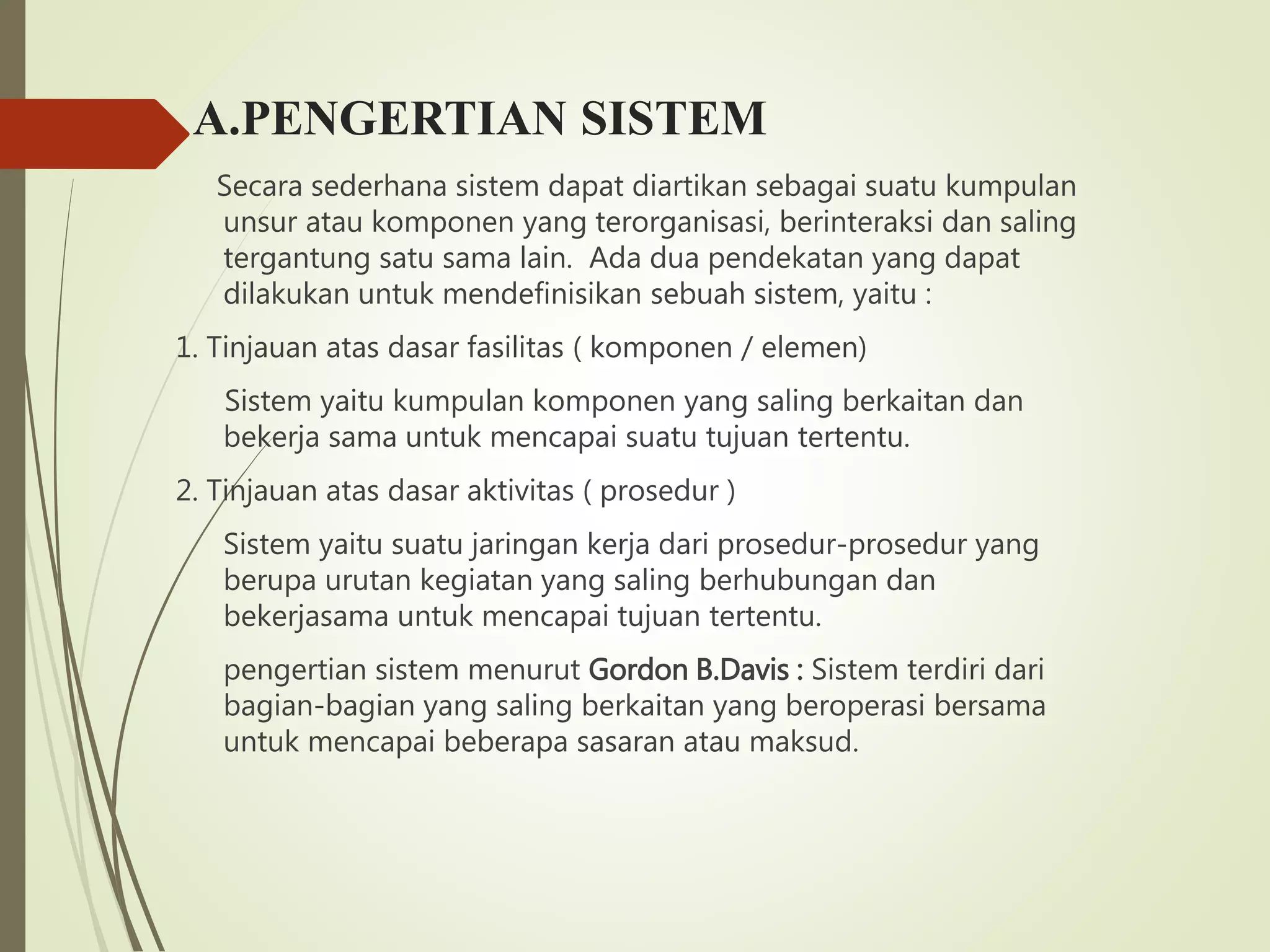Aspek Sistem Informasi Manajemen | PPTX