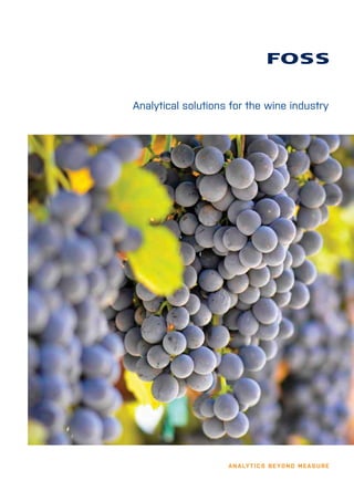 Analytical solutions for the wine industry
 