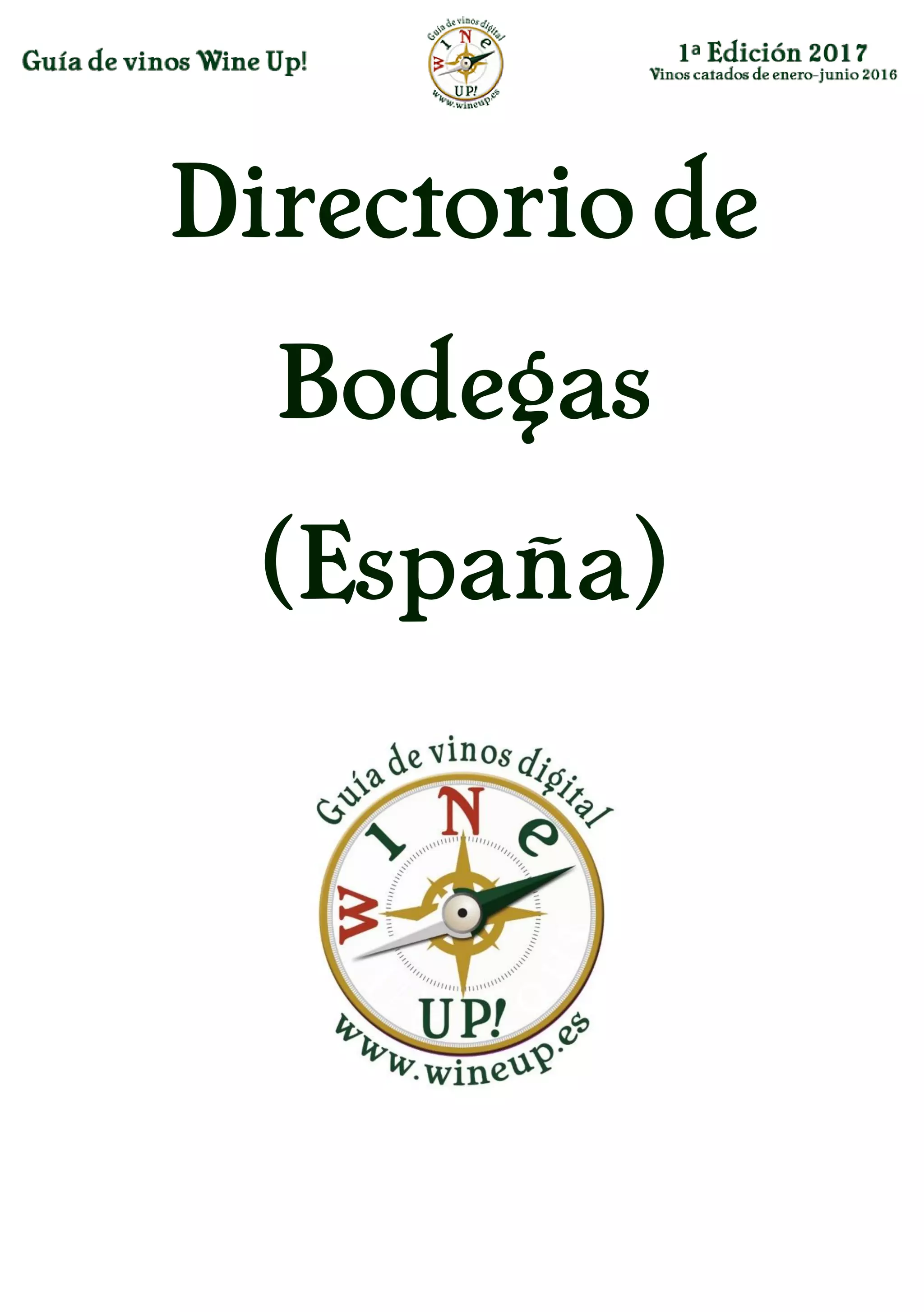 Directorio de
Bodegas
(España)
 