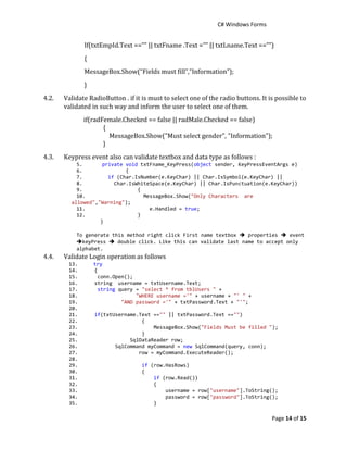 Winforms | PDF