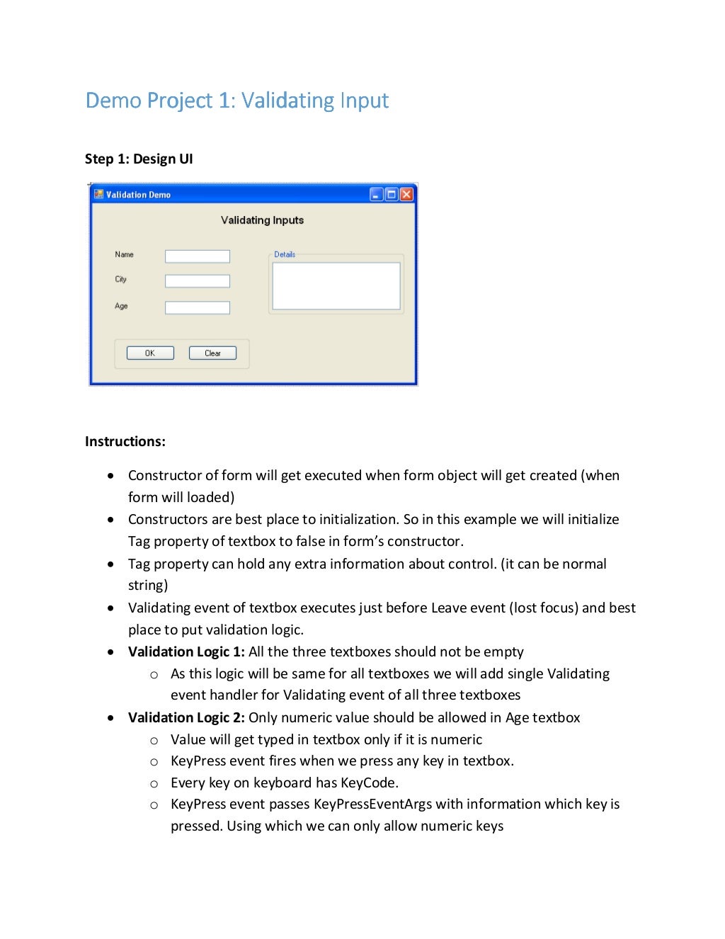 Windows Forms For Beginners Part 5