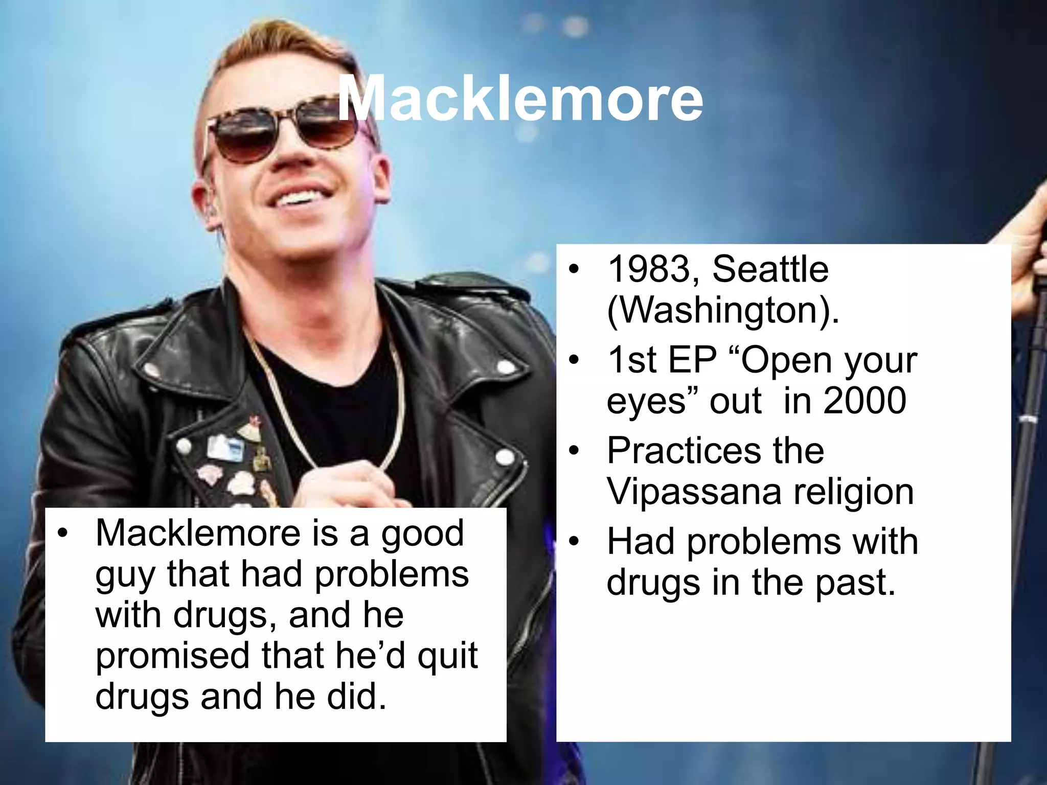 wings macklemore | PPTX