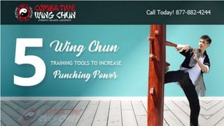 5 Wing Chun Training Tools to Increase your Punching Power