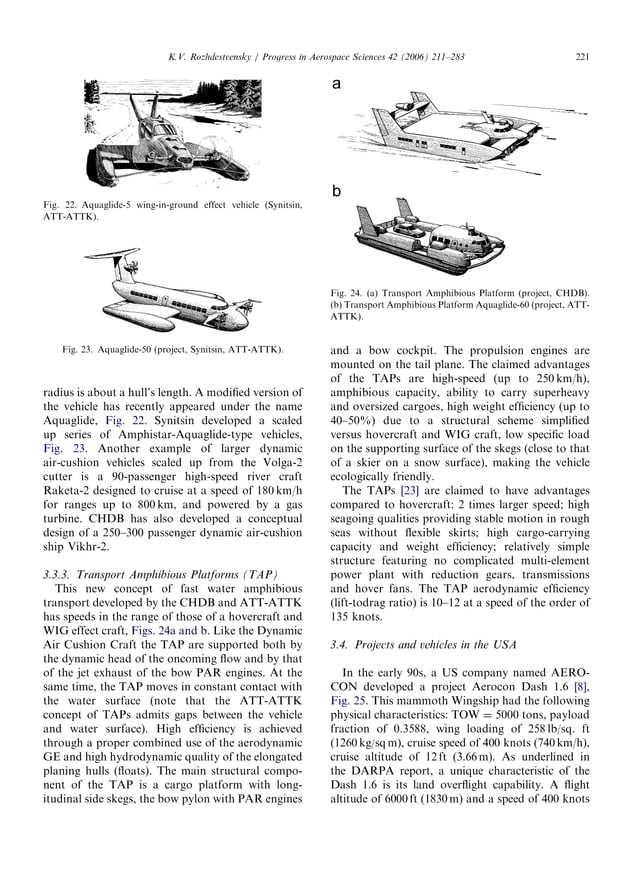 Wing in ground effect vehicles PDF