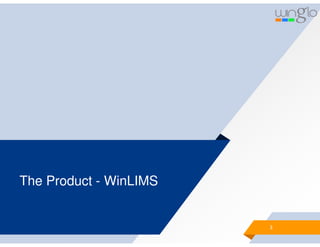WINGLO CLOUD BASED LIMS - Comprehensive Solutions for Small medium and ...