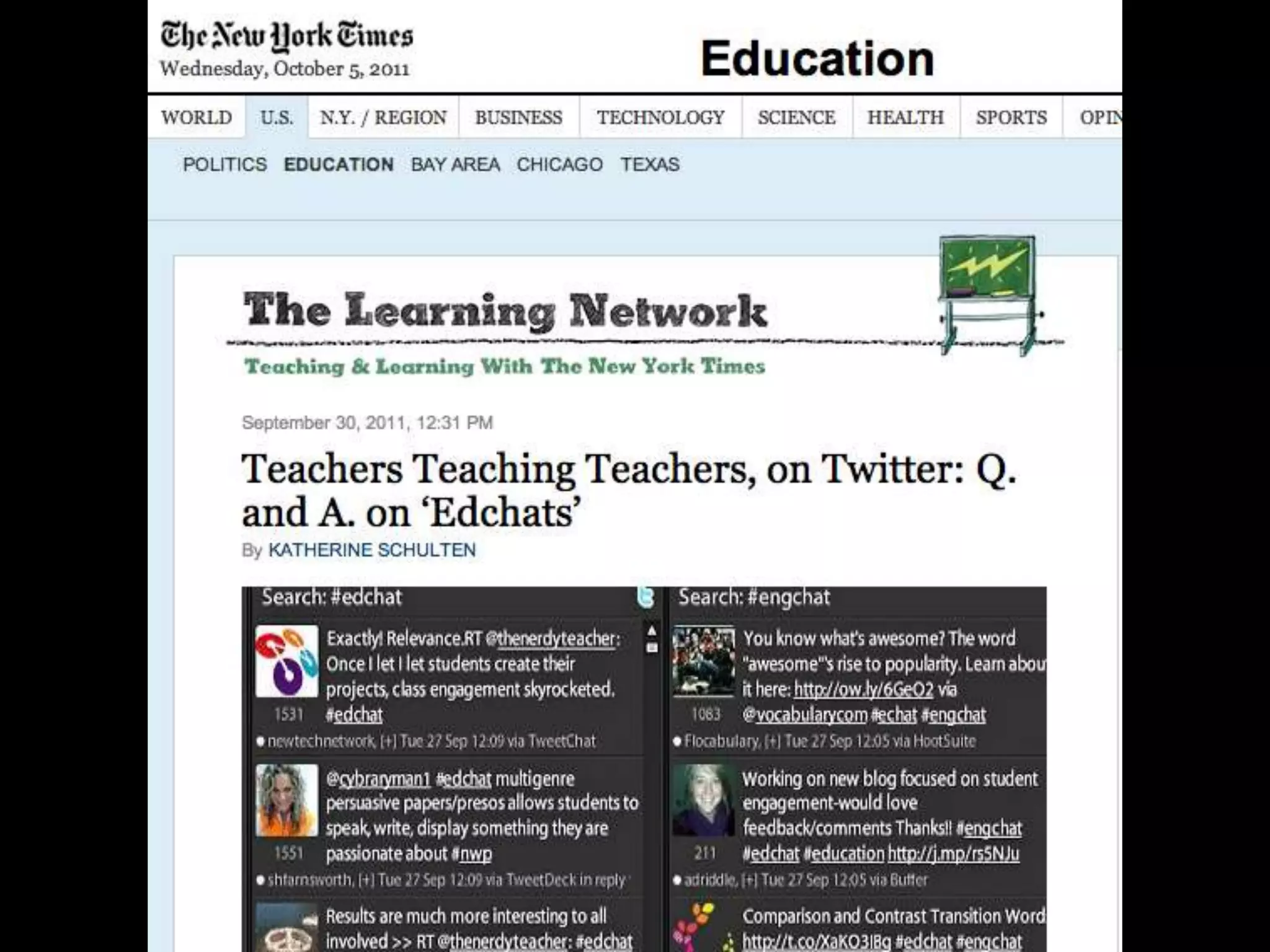 ma6bgomez.com/my-­‐class-­‐facebook-­‐screen-­‐shots	
  
Use to Engage Students & Parents
 