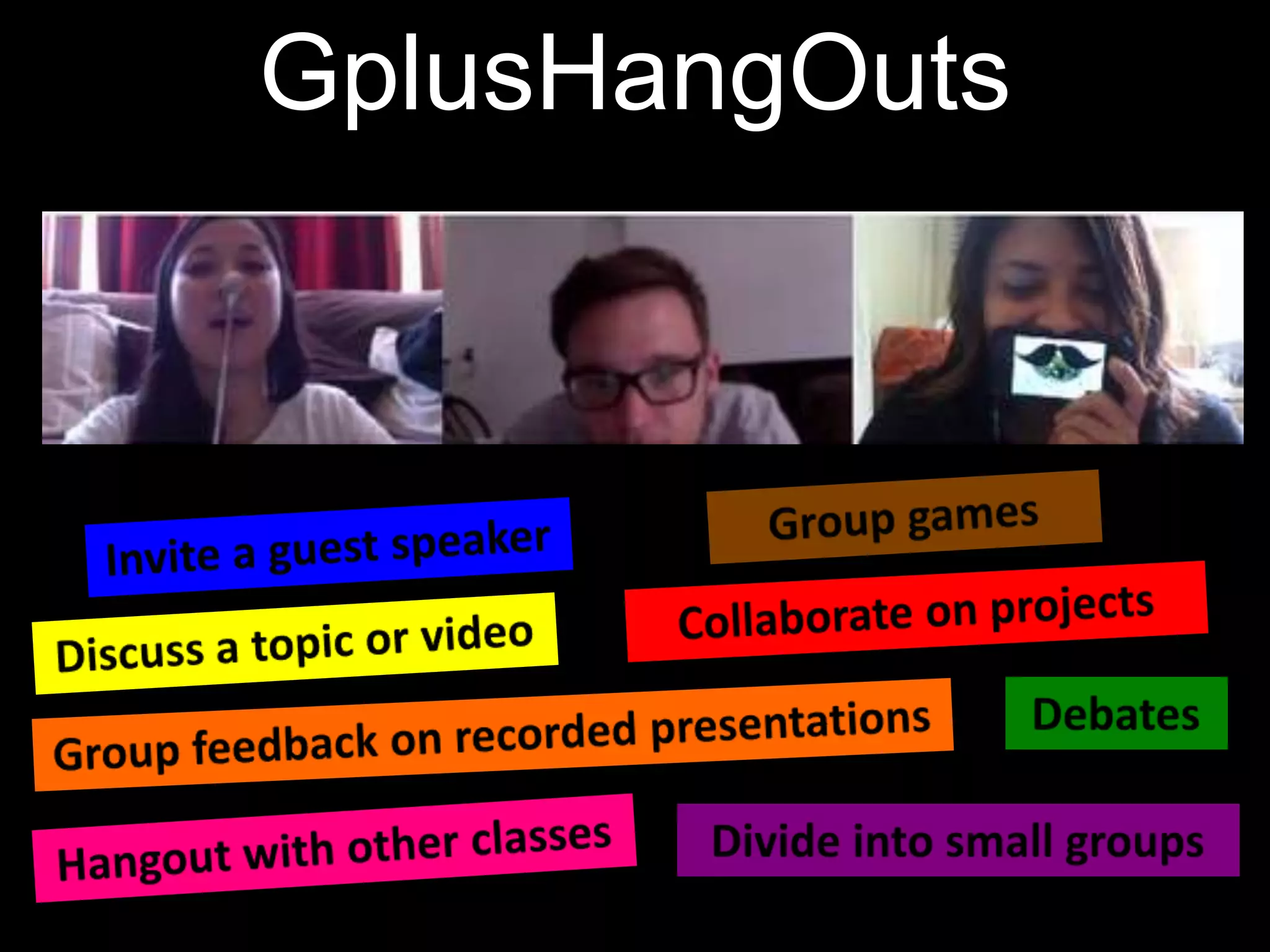 Gplus HangOuts
 