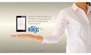 Wings network на русском   маркетинг, презентация, обзор, слайды на вебинар