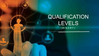 QUALIFICATION
LEVELS
(BINARY)

 