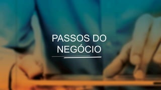 PASSOS DO
NEGÓCIO

 