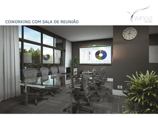 COWORKING COM SALA DE REUNIÃO
 