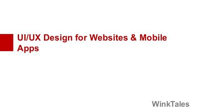 Winktales Creative Solutions Bangalore Ui Ux Design Portfolio