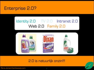 Enterprise 2.0, socialising the enterprise