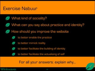 Enterprise 2.0, socialising the enterprise