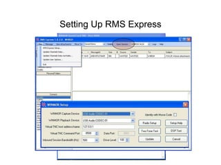 Setting Up RMS Express
 