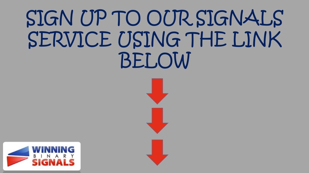End of day binary options signals