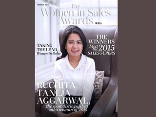 Women In Sales Awards 2015 Winners - India