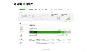 ⓒWinnerslab 9
네이버 IR사이트
 