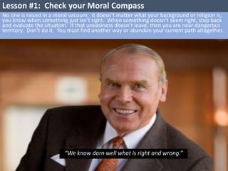 Winners Never Cheat - 11 Timeless Business Values from Jon Huntsman | PPTX